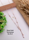 3 Daily Wear Designer Rose Gold Tanmaniya Wholesale Online

